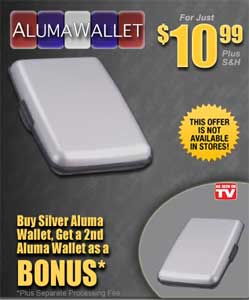 Aluma Wallet 2 for 1
