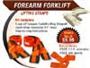 Forearm Forklift Lifting Straps Set