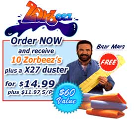 Zorbeez Double Offer Free X27 Duster